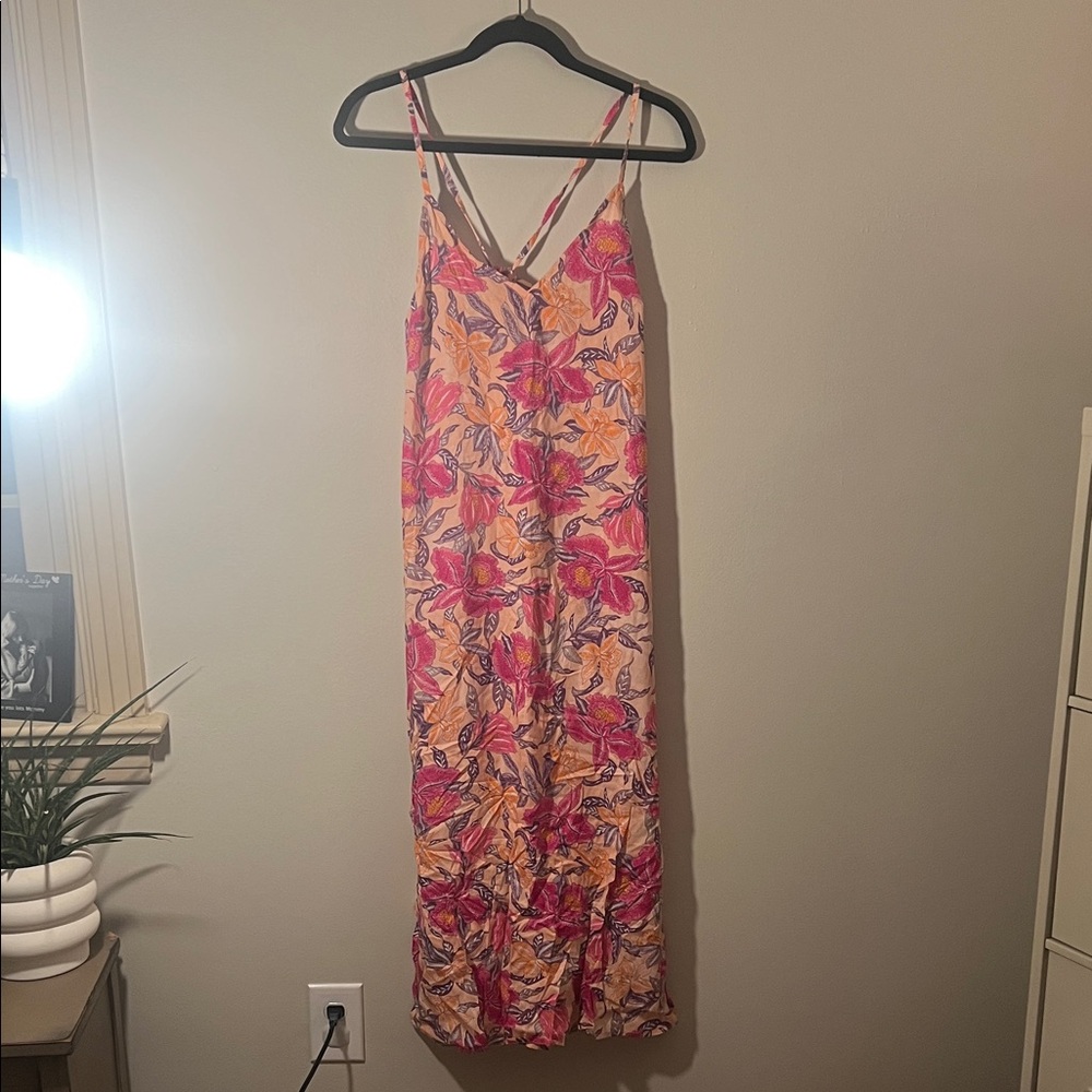 Old Navy Vibrant Pink and Purple Dress